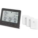 Suomen Lämpömittari Kodin Mittarit-Lämpö- Ja Kosteusmittari 7450, Kolme Lähetintä