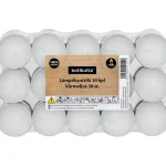 Kotikulta Kynttilänjalat Ja Kynttilät-Lämpökynttilä 30 Kpl