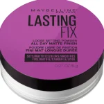 Maybelline Kasvomeikit^Läpikuultava Irtopuuteri 6 G Lasting Fix Loose Setting Powder All Day Matte Finish
