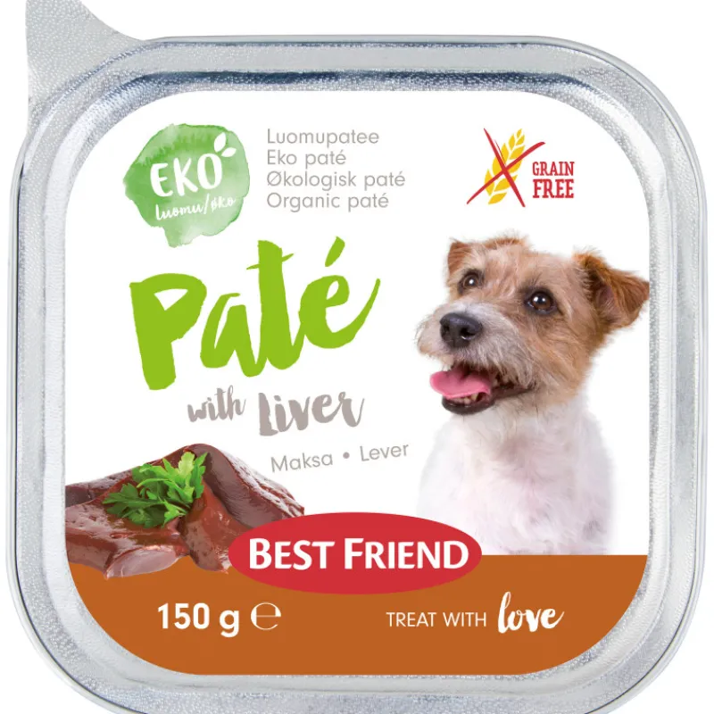 luomu-maksapatee-150-g-koiranr-sAwgGhUn-0.webp Best Friend Koiranruoka^Luomu Maksapatee 150 G Koiranruoka