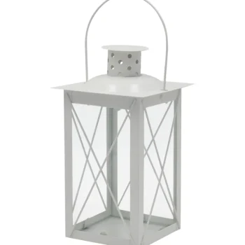 Kotikulta Lyhdyt-Lyhty 20 Cm Viira Valkoinen