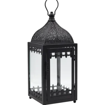 Kotikulta Lyhdyt-Lyhty Hanki 30 Cm Musta