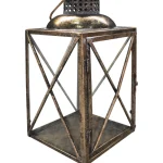 Kotikulta Lyhdyt-Lyhty Hohde 20,5 X 20,5 X 39 Cm Kulta