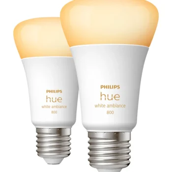 Philips Hue Lamput-Älylamppu White Ambiance 6W A60 E27 2kpl