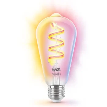 Wiz Lamput-Älylamppu Full Color Filamentti Edison 40W ST64 E27 RGB