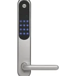 Yale Pienrauta-Älylukko Doorman Classic, Hopea