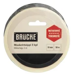 Brücke Teipit-Maalarinteippi 3 Kpl, 19 Mm X 50 M