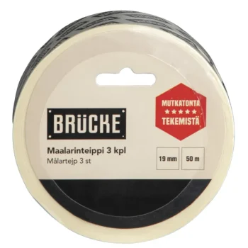 Brücke Teipit-Maalarinteippi 3 Kpl, 19 Mm X 50 M