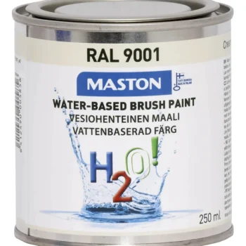 Maston Maalit-Maali 250 Ml H2O Colormix Kermanvalkoinen