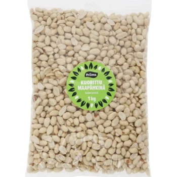 Priima Pähkinät Ja Kuivatut Hedelmät^Maapähkinä 1 Kg Kuorittu