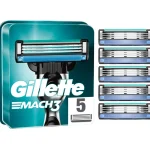 Gillette Parranajo^Mach3 -Vaihtoterät, 5 Kpl