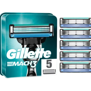Gillette Parranajo^Mach3 -Vaihtoterät, 5 Kpl