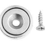 Meister Tools Pienrauta-Magneetti Pyöreä Ruuvilla 20x6x4,5