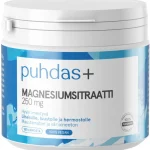 Puhdas+ Terveysravinteet Ja -valmisteet^Magnesiumsitraatti 250 Mg 200 G