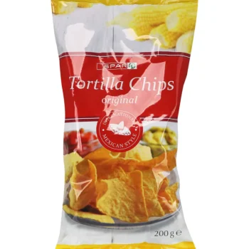 Spar Texmex-lastut Ja Nachot^Maissilastu 200 G Tortilla Chips Original