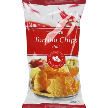 Spar Texmex-lastut Ja Nachot^Maissilastu 200 G Tortilla Chips Chili