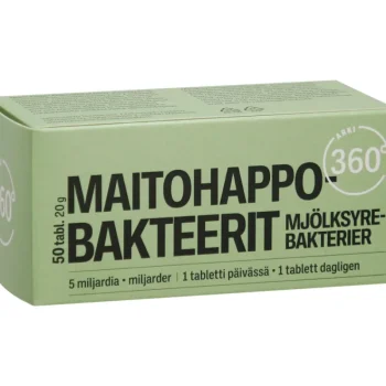 Arki 360u00b0 Terveysravinteet Ja -valmisteet^Maitohappobakteeri 50 Kpl 400 Mg