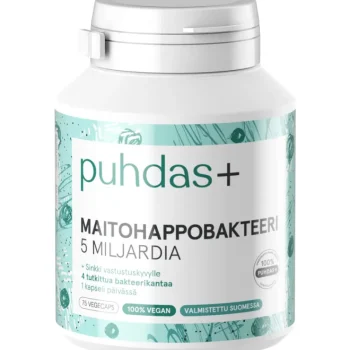 Puhdas+ Terveysravinteet Ja -valmisteet^Maitohappobakteeri 5 Miljardia 75 Kpl