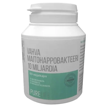 Purelife Terveysravinteet Ja -valmisteet^Maitohappobakteeri 60 Kpl Vahva 10 Miljardia