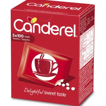 Canderel Makeutusaineet^Makeutuspuriste 5 X 100 Kpl, Täyttöpakkaus