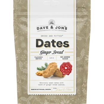 Dave & Jon's Pähkinät Ja Kuivatut Hedelmät^Makutaateli 125 G Pipari