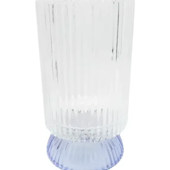 Kotikulta Maljakot Ja Koriste-esineet-Maljakko 10,5 X 19,5 Cm Raita Lila