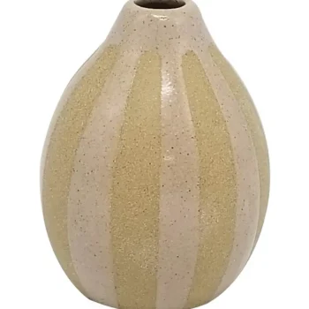 Miny Maljakot Ja Koriste-esineet-Maljakko Raita Vaaleanpunainen