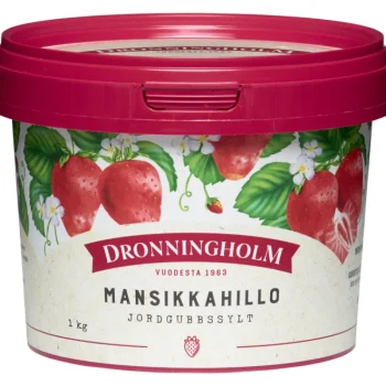 Dronningholm Hillot, Marmeladit Ja Kiisselit^Mansikkahillo 1 Kg