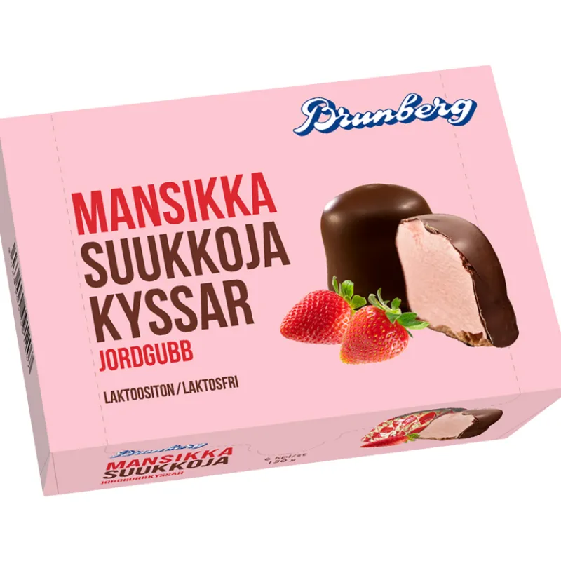 mansikkasuukko-6-kpl-150-g-HHnkByTd-0.webp Brunberg Suklaat^Mansikkasuukko 6 Kpl 150 G