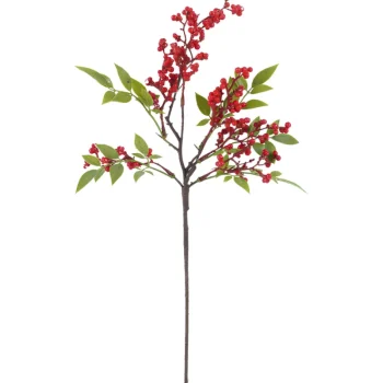 Kotikulta Tekokasvit-Marjaoksa 42 Cm Punainen