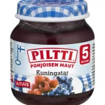 Piltti Lastenruoka-ateriat Ja Välipalat^Marjasose 125 G Pohjoisen Maut Kuningatar 5 Kk