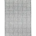 Village's Matot-Matto 200 X 290 Cm Cube Vaaleanharmaa