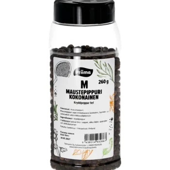 Priima Mausteet Ja Liemivalmisteet^Maustepippuri 260 G Kokonainen