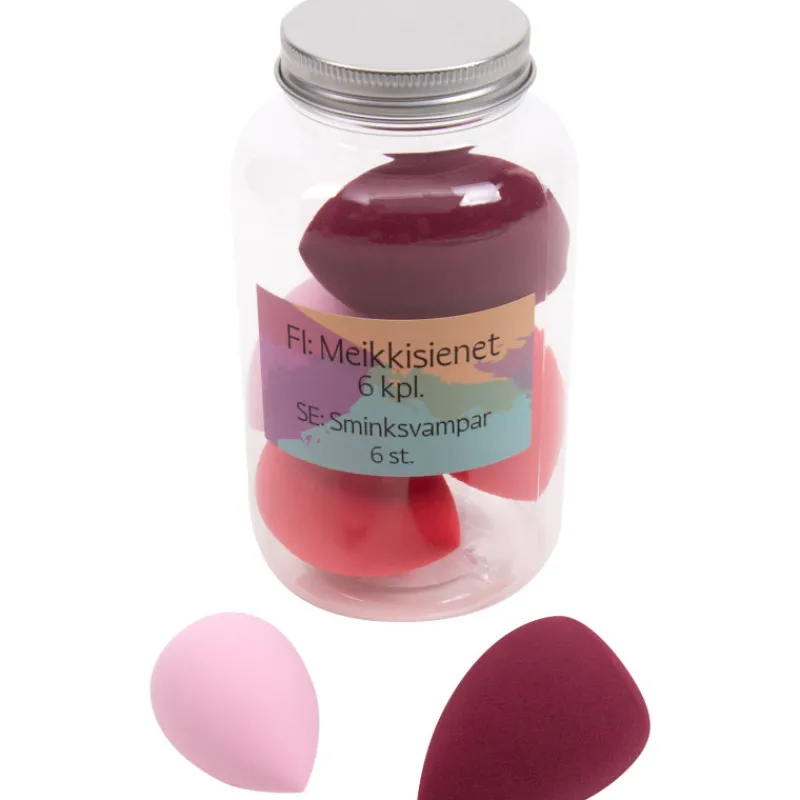 meikkisienet-purkissa-6-kpl-RtdJCTtn-0.webp Meikkaustarvikkeet-Meikkisienet Purkissa 6 Kpl