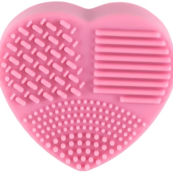 Mineas Meikkaustarvikkeet^Meikkisiveltimien Puhdistusalusta Pinkki