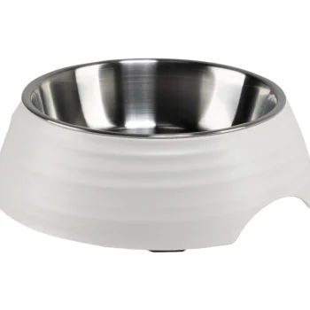 Real Dog Koiratarvikkeet^Melamiinikuppi Väre L Valkea