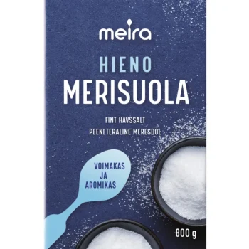 Meira Mausteet Ja Liemivalmisteet^Merisuola  800 G Hieno