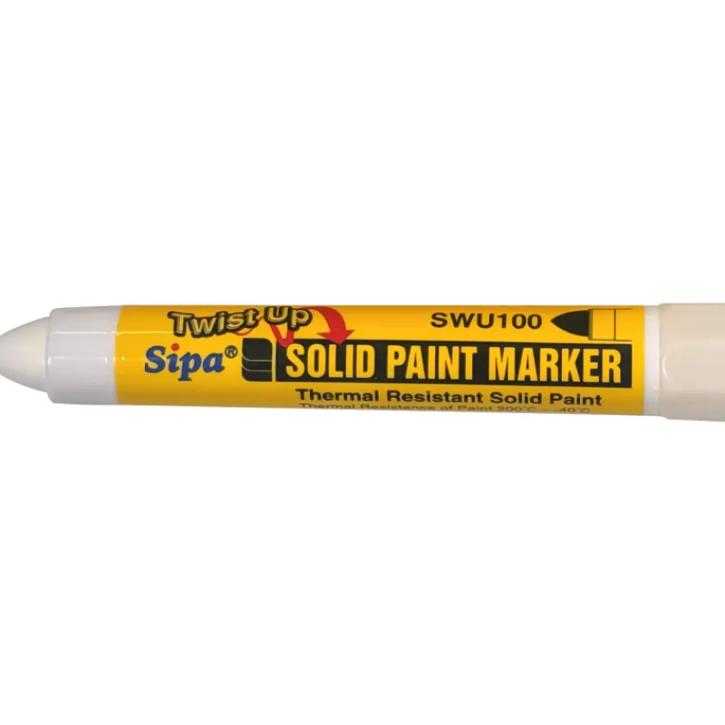 merkintkyn-sipa-twist-up-solid-aJxLHMKp-0.webp Sipa Käsityökalut-Merkintäkynä Twist Up Solid Marker Valkoinen