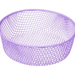 Kotikulta Maljakot Ja Koriste-esineet-Metallikori 20 X 6,5 Cm Reimar Lila