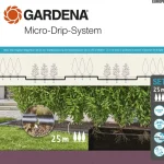 Gardena Puutarhan Kastelu-Micro-Drip-kastelusarja Kasviriveille 13 Mm 25 M
