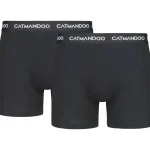 Catmandoo Miesten Alusvaatteet-Miesten Bokserit Danville Tence Musta