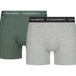 Catmandoo Miesten Alusvaatteet-Miesten Bokserit Davis 2 Kpl/pkt