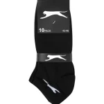 Slazenger Miesten Sukat-Miesten Sneakersukat 10 Pr/pkt Musta