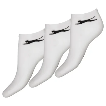 Slazenger Miesten Sukat-Miesten Sneakersukat 3 Pr/pkt Valkoinen