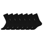 Force New Attitude Miesten Sukat-Miesten Sukat 7 Pr/pkt, Väriraita Sisäpuolella Musta