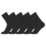 Force New Attitude Miesten Sukat-Miesten Sukat 5 Pr/pkt Musta