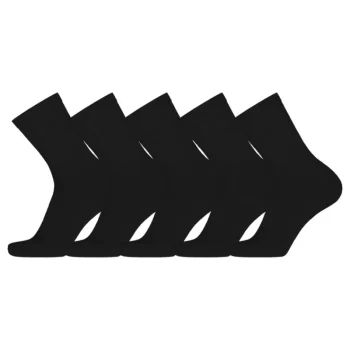 Future Tt Sport Miesten Sukat-Miesten Tennissukat 5 Pr/pkt Musta