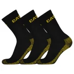 Cat Miesten Sukat-Miesten Työsukat Basic Work Socks 3 Pr/pkt Musta