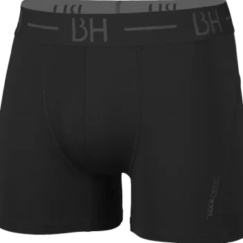 Black Horse Miesten Alusvaatteet^Miesten Urheilubokserit Kierrätysmateriaalia Musta