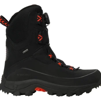Viking Miesten Kengät-Miesten Vaelluskengät Villrein GTX Boa Musta